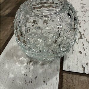Elegant Clear Glass Fairy Lamp